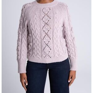 Purple Crew Neck Sweater